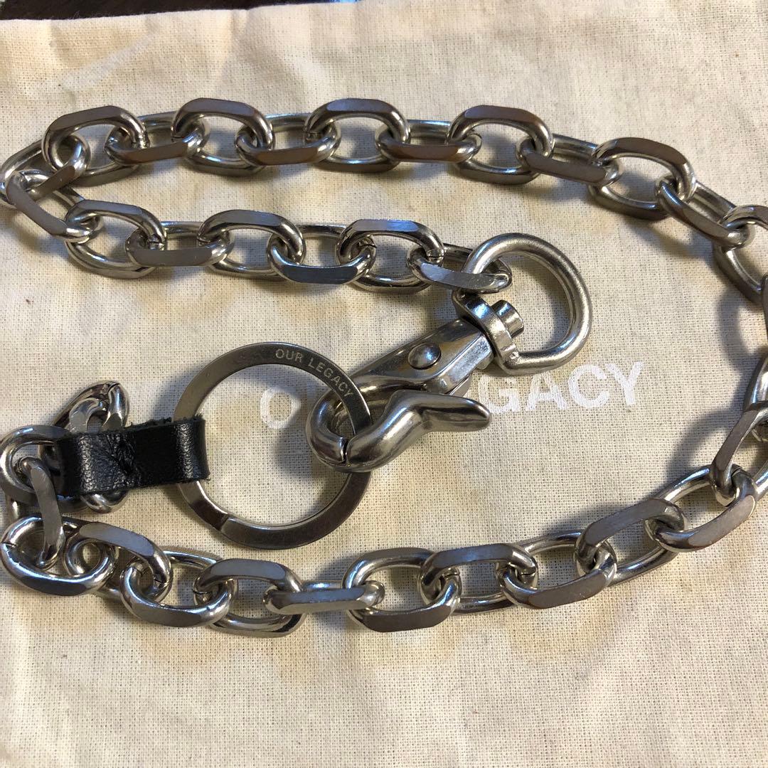 OUR LEGACY シルバーチェーンネックレス