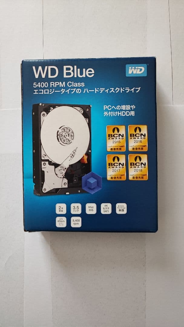 WD HDD 3.5インチ 6TB WD60EZAX