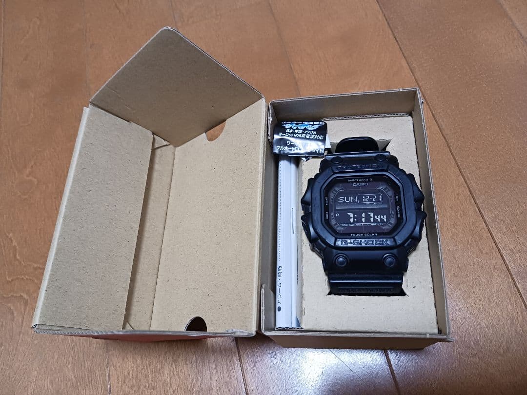 CASIO G-SHOCK GXW-56BB-1JF 3220JA ソーラー電波