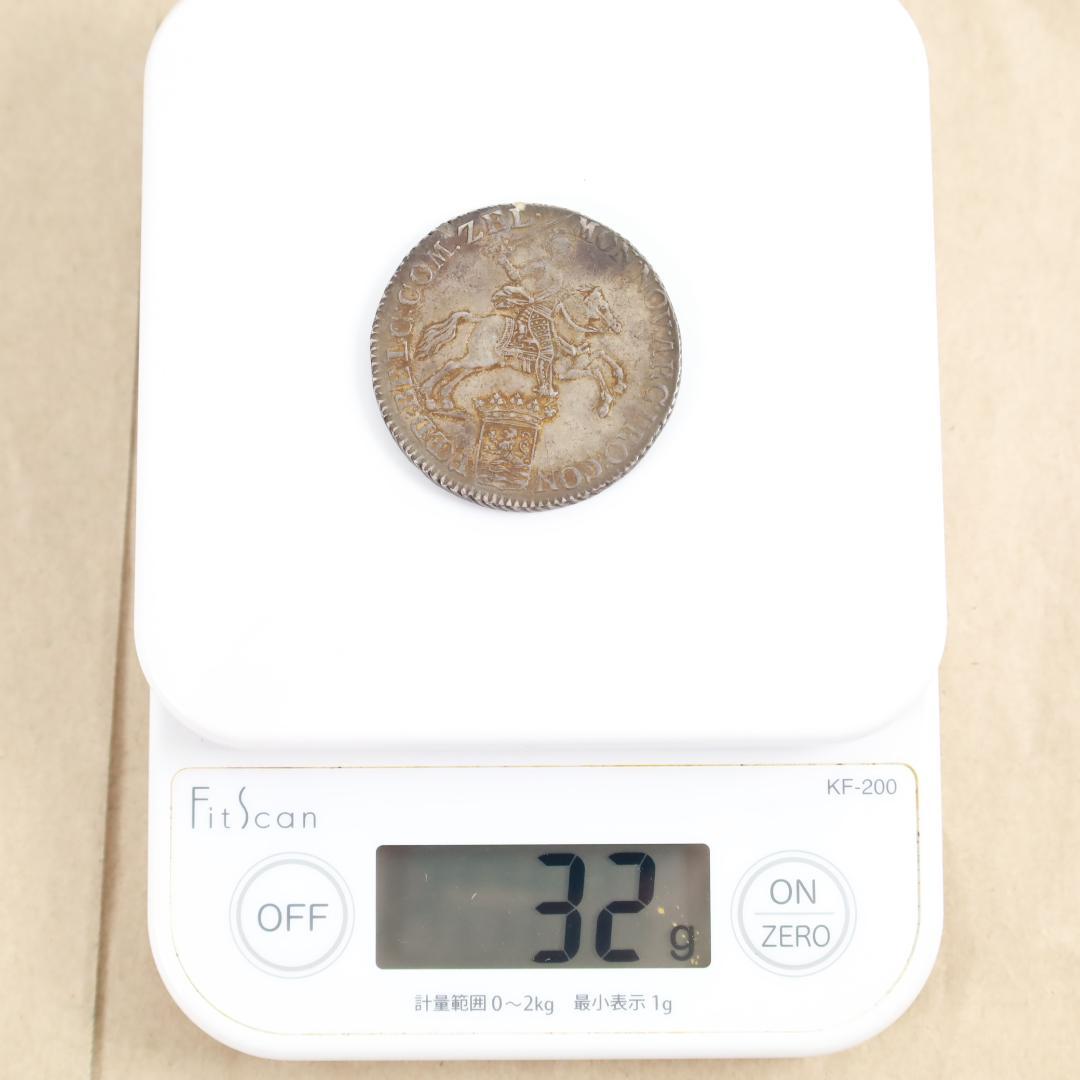 大*生様 1792年 オランダ シルバーライダー銀貨 1デュカトン難破船