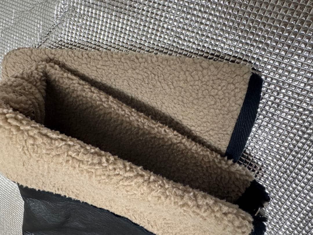 KISHIDAMIKI mouton boots cover キシダミキ