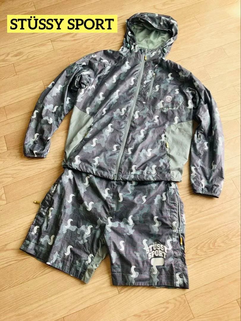 『希少・美品』Stüssy SPORT ステューシーセットアップ