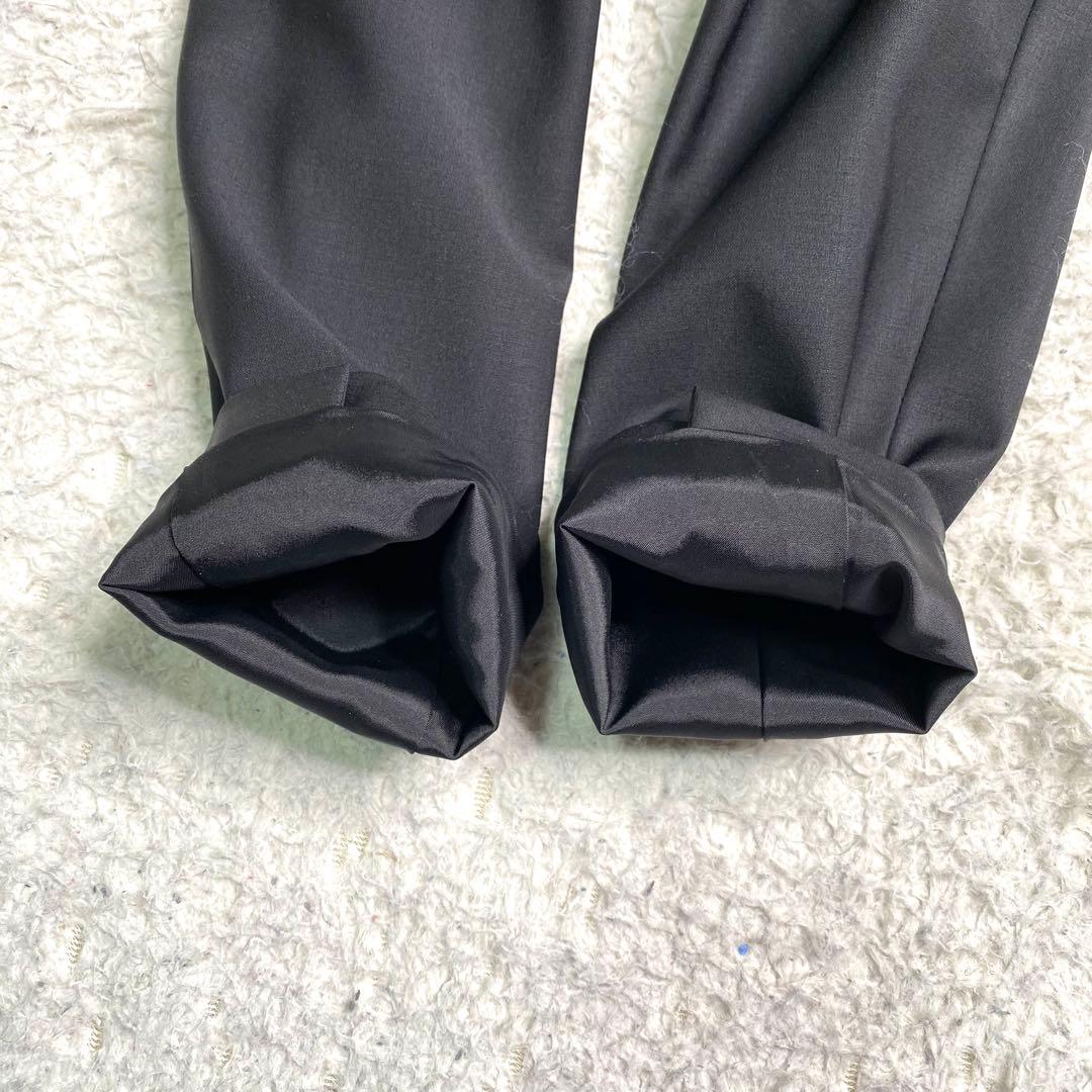 美品✨23区 スーツ セットアップ バハリエ生地 黒 ストレッチ M 1B 毛