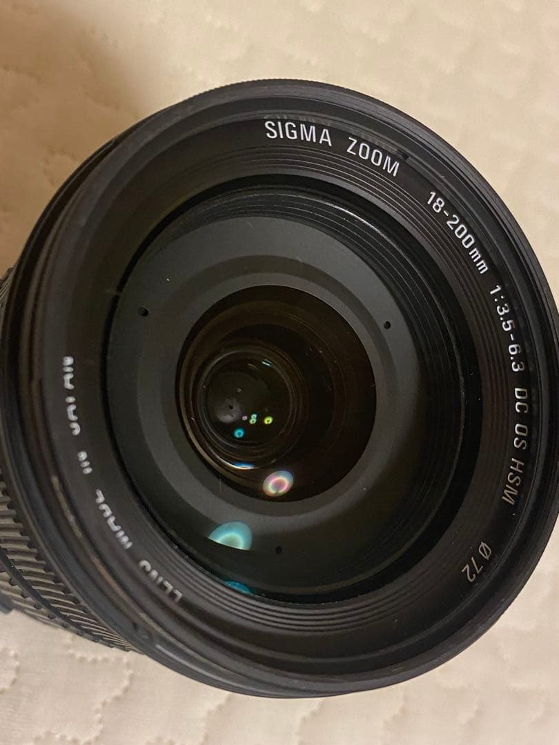 レンズ(ズーム) SIGMA 18-200mm 3.5-6.3 DC OS Nikon