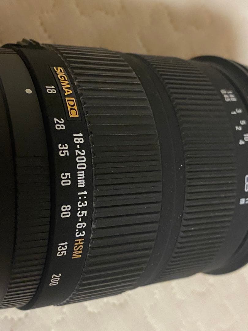 レンズ(ズーム) SIGMA 18-200mm 3.5-6.3 DC OS Nikon
