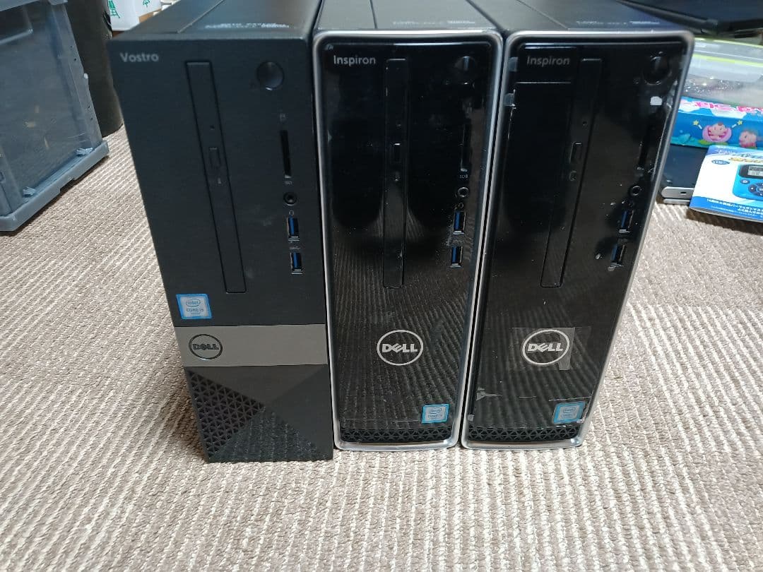 DELL　デスクトップパソコン　ジャンク品　3台まとめて