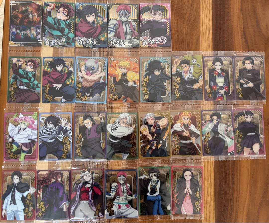 鬼滅の刃　ウエハース　27種類セット　まとめ売り