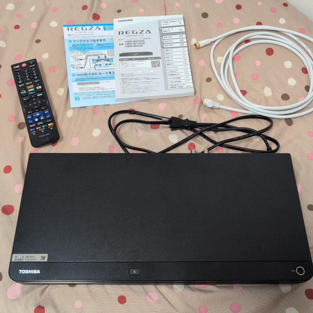 TOSHIBA REGZA DVDレコーダー DBR-W509