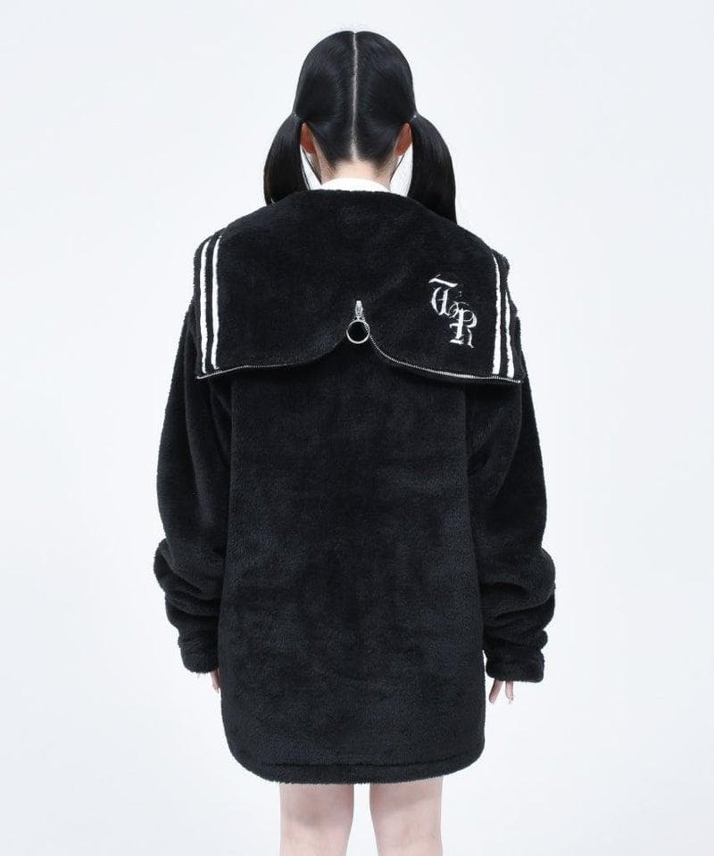 美品✨TRAVASTOKYO トラバストーキョー セーラーボア ダッフルブルゾン