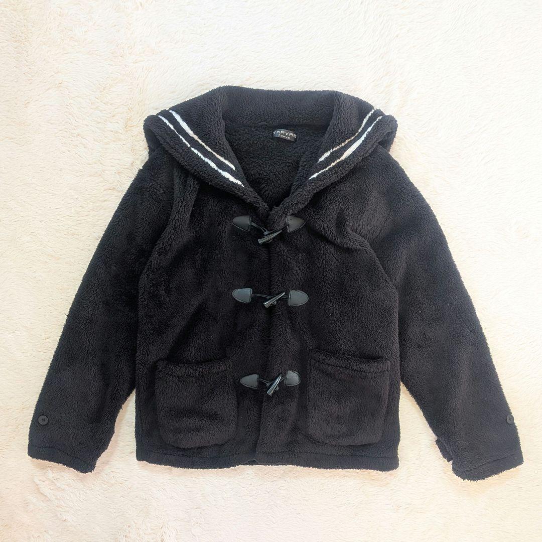美品✨TRAVASTOKYO トラバストーキョー セーラーボア ダッフルブルゾン
