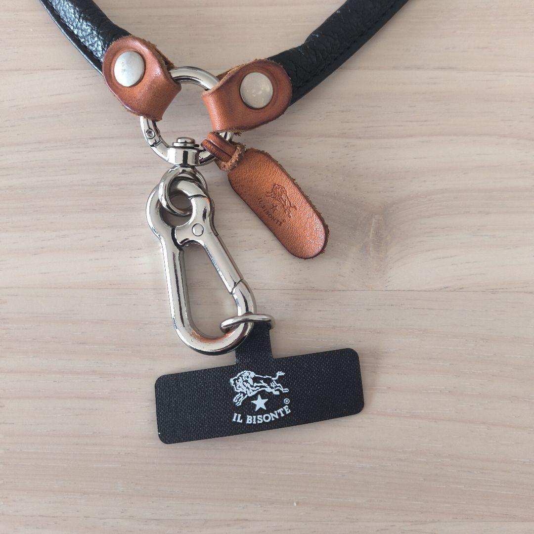 z*4様 IL BISONTE レザー ストラップ カラビナ付き