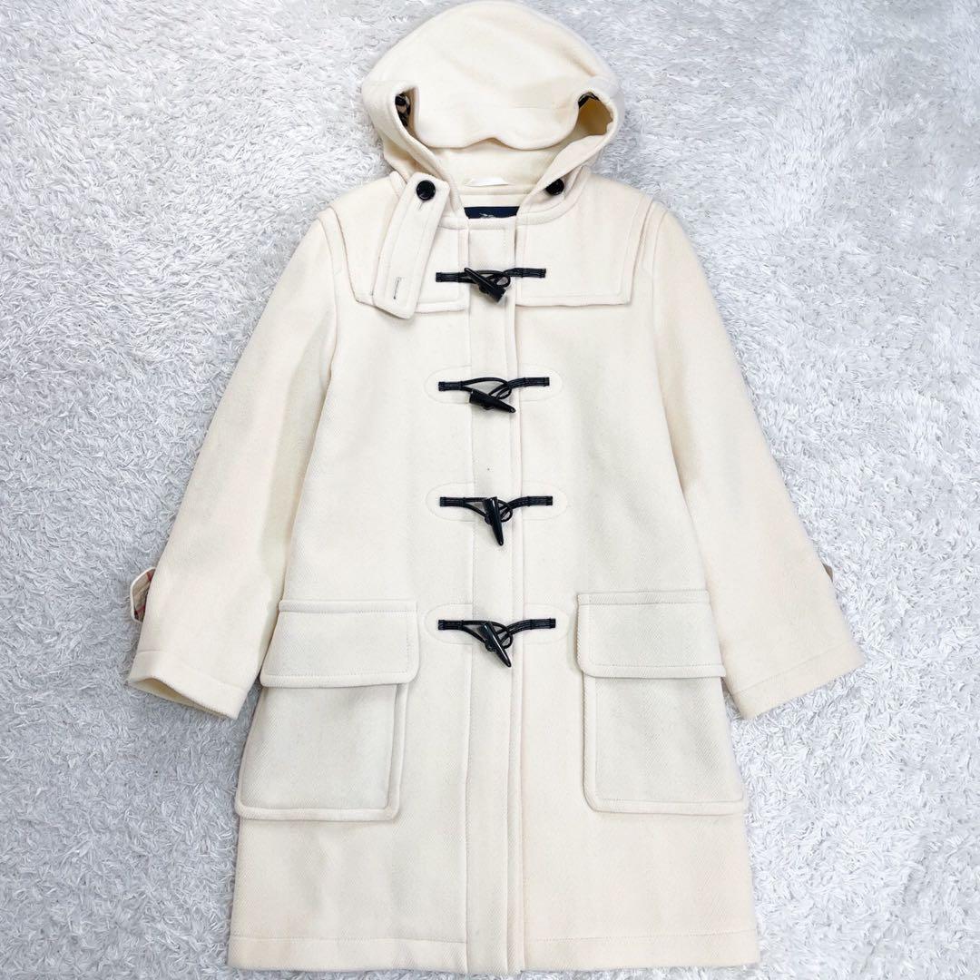 バーバリーロンドン ダッフルコート サイズ 40 (Lサイズ相当) アイボリー