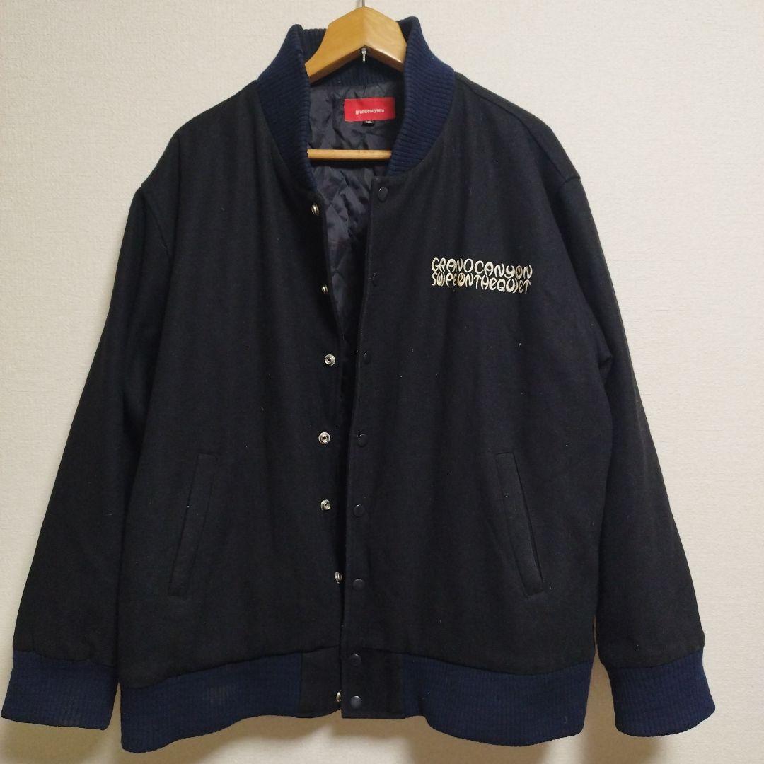 画像確認　グランドキャニオン　ウールジャケット　XLサイズ 　ブラック