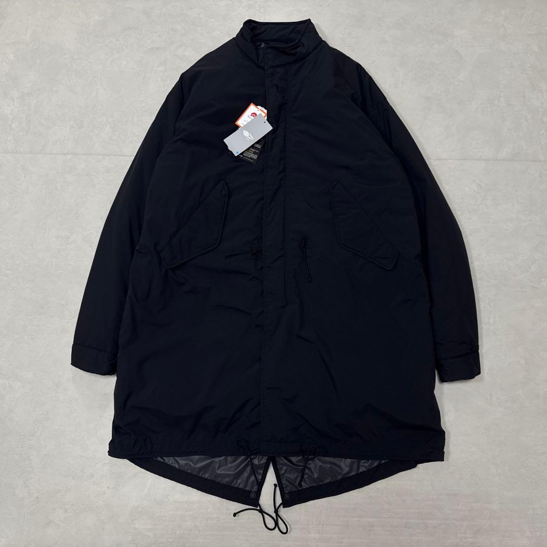 新品 BEAMS PLUS M-65 ダウンモッズコート 小松マテーレ ブラック