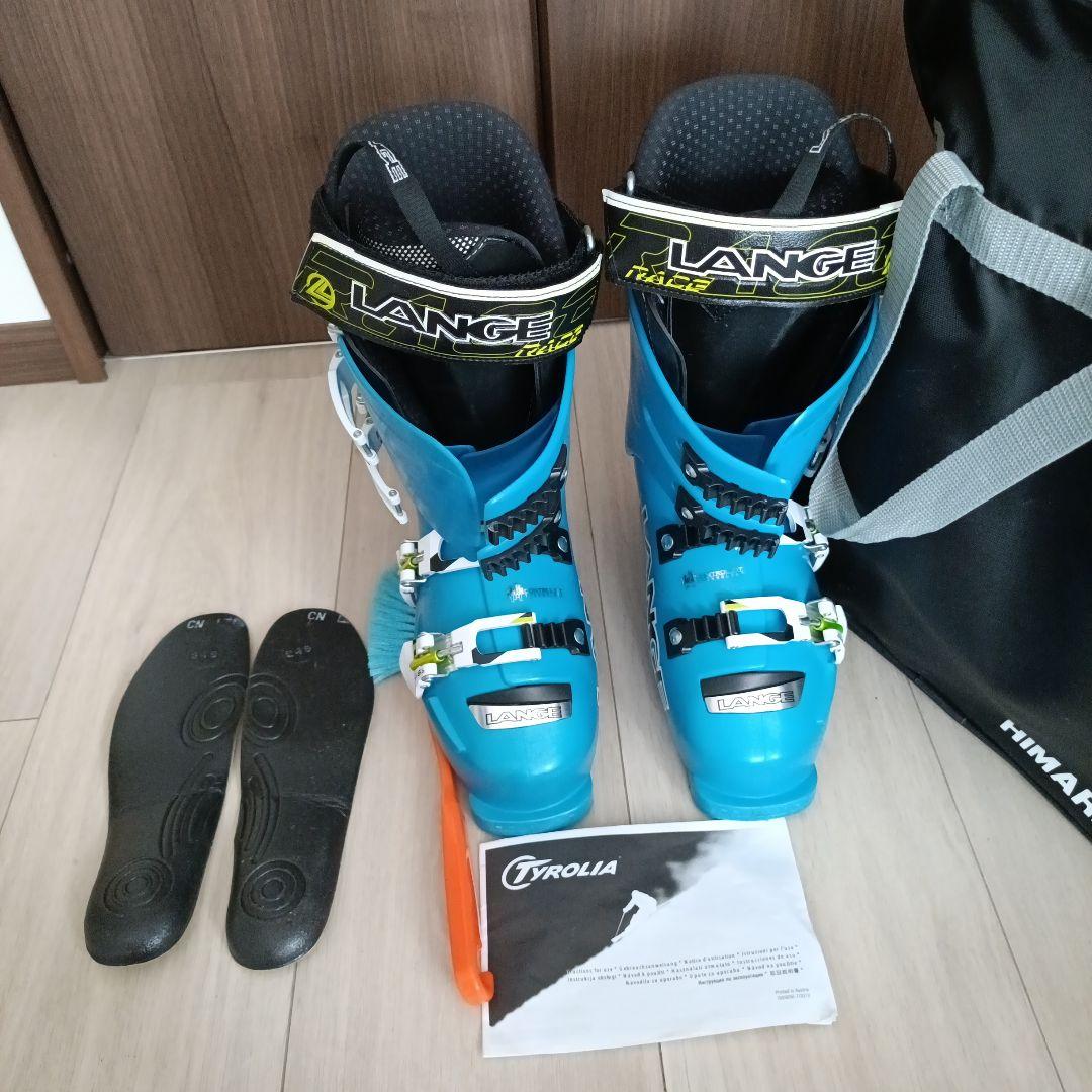 【超美品】LANGE 女性用スキーブーツ 青24-24.5cm