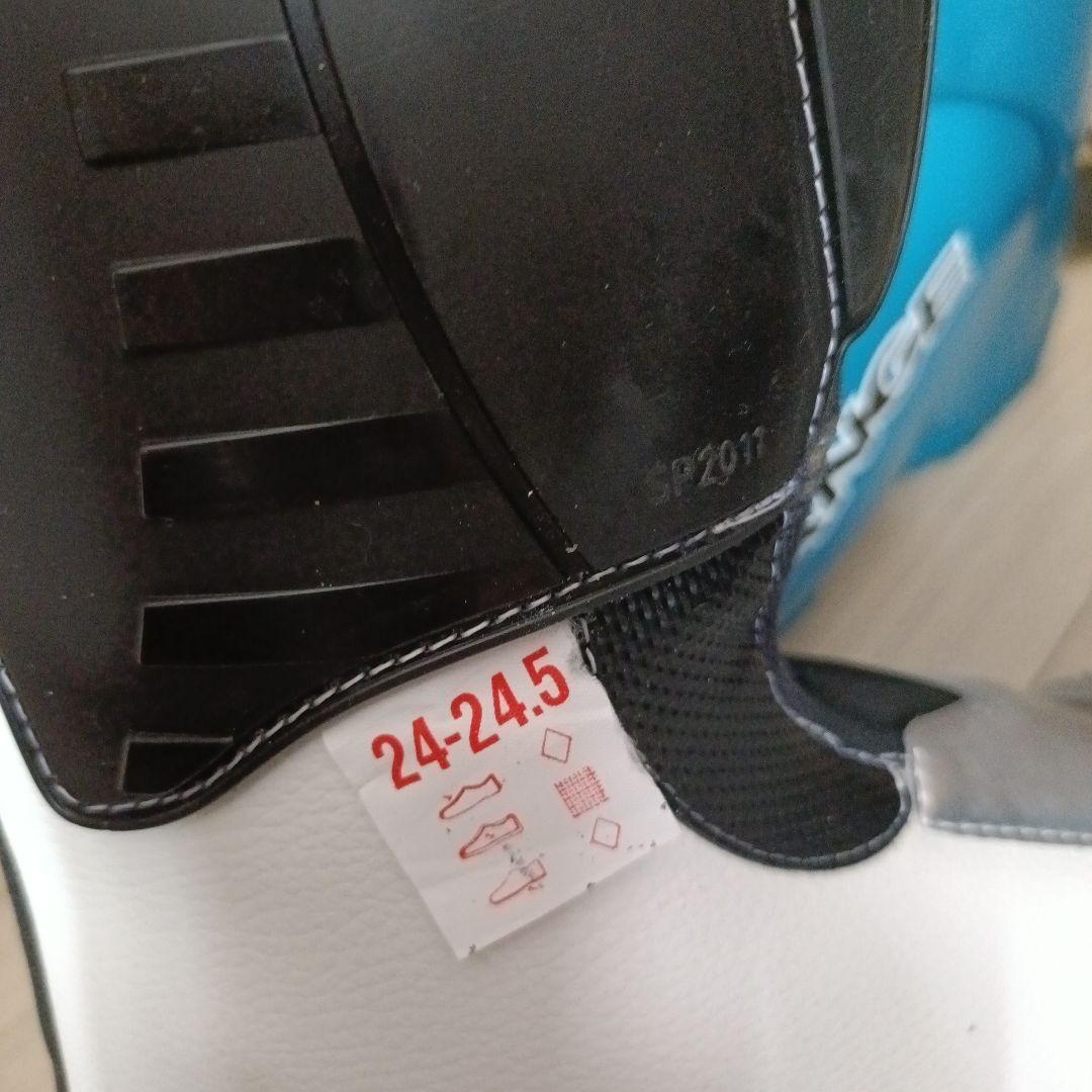 【超美品】LANGE 女性用スキーブーツ 青24-24.5cm