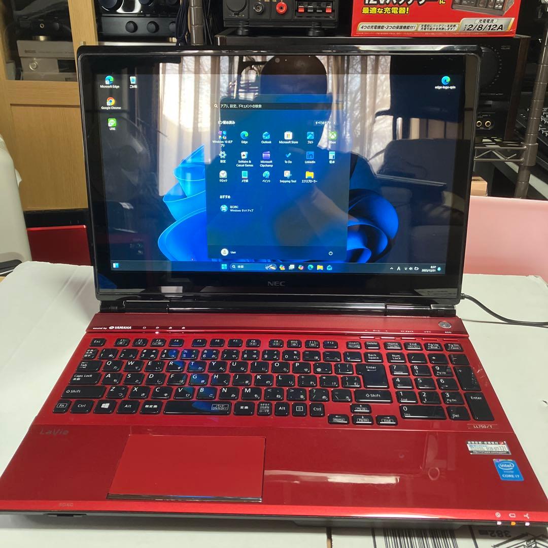 NECL ave Windows11core i7美品