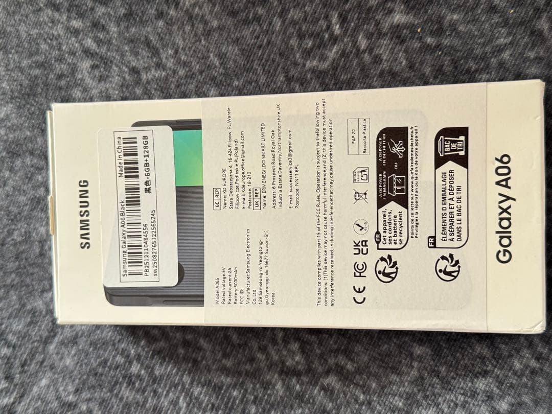 Samsung Galaxy A06 Black6GB+128GB SIMフリー