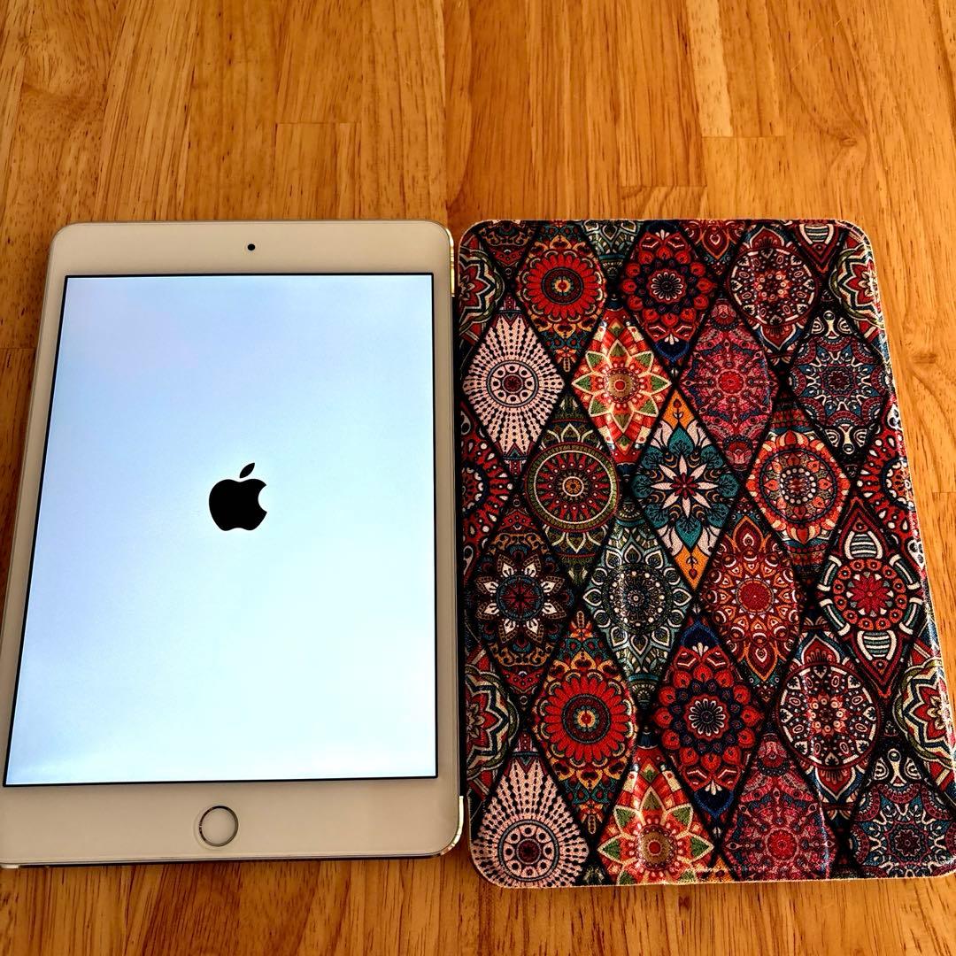 値下げ❗️Apple iPad mini4 Wi-Fi 128GB カバー付き