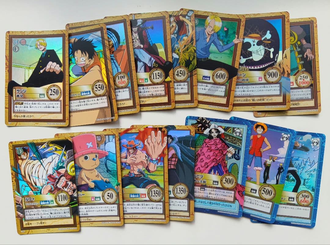 ワンピース　カードダス　ハイパーバトル　キラまとめ　15枚