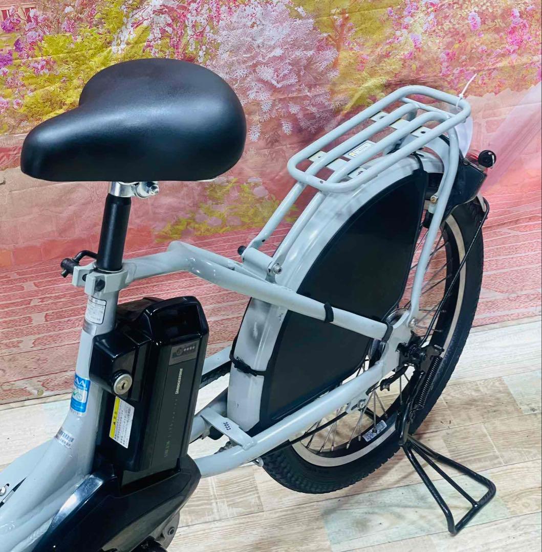 K3033 電動自転車ブリヂストン bikke子供乗せ 20インチ 送料無料