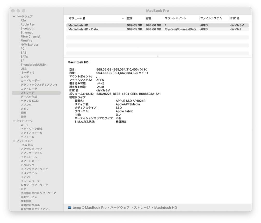 MacBook Pro Liquid Retina XDRディスプレイ 16.2