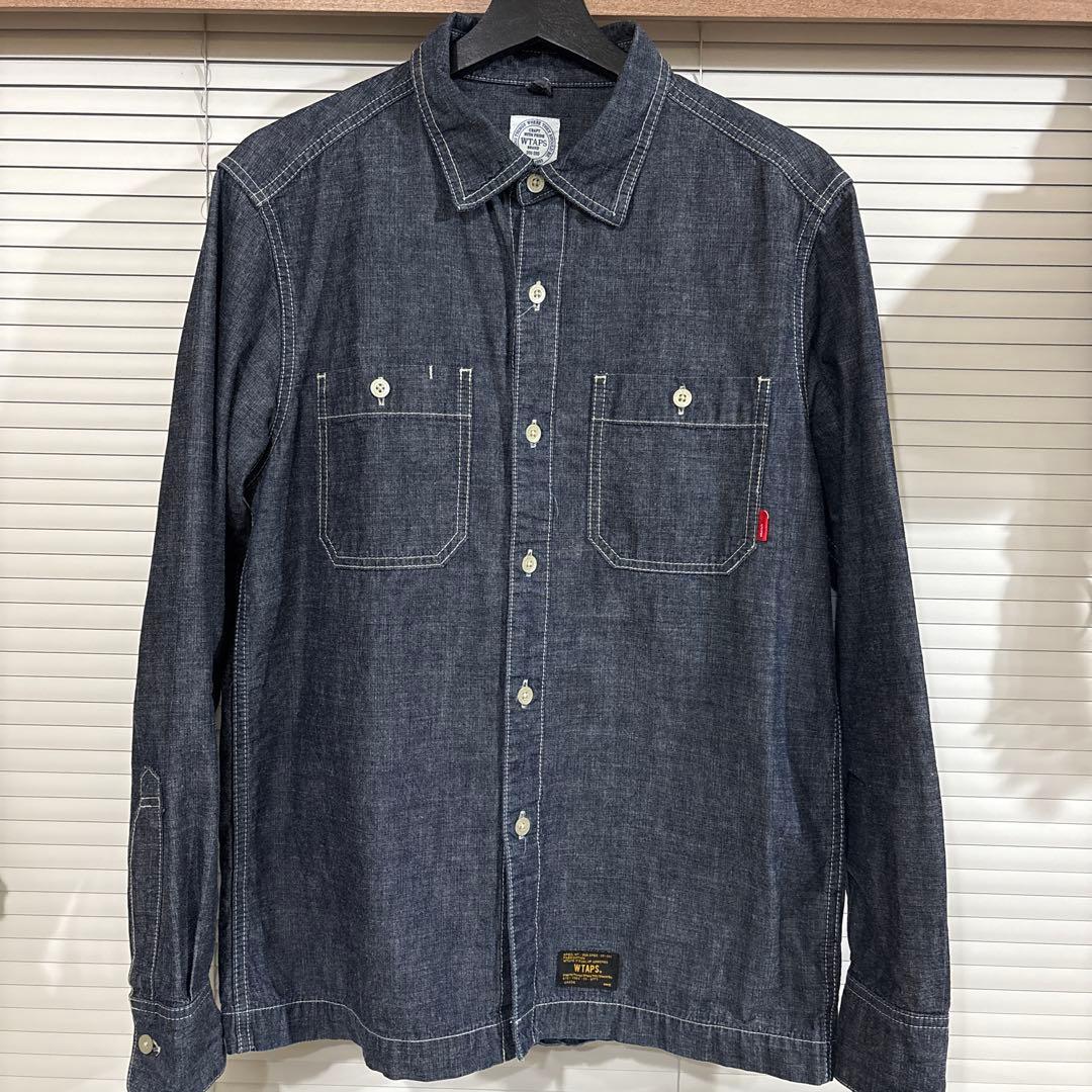 WTAPS デニムシャツ シャンブレーシャツ 長袖シャツ