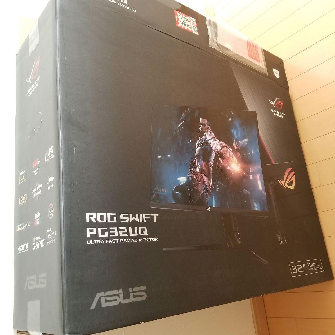 ASUS ゲーミングモニター PG32UQ 32インチ/4K/144Hz