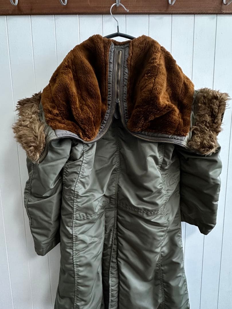 m-069 解体再構築　N-3B ジュンヤワタナベ　モッズコートカーキギャルソン