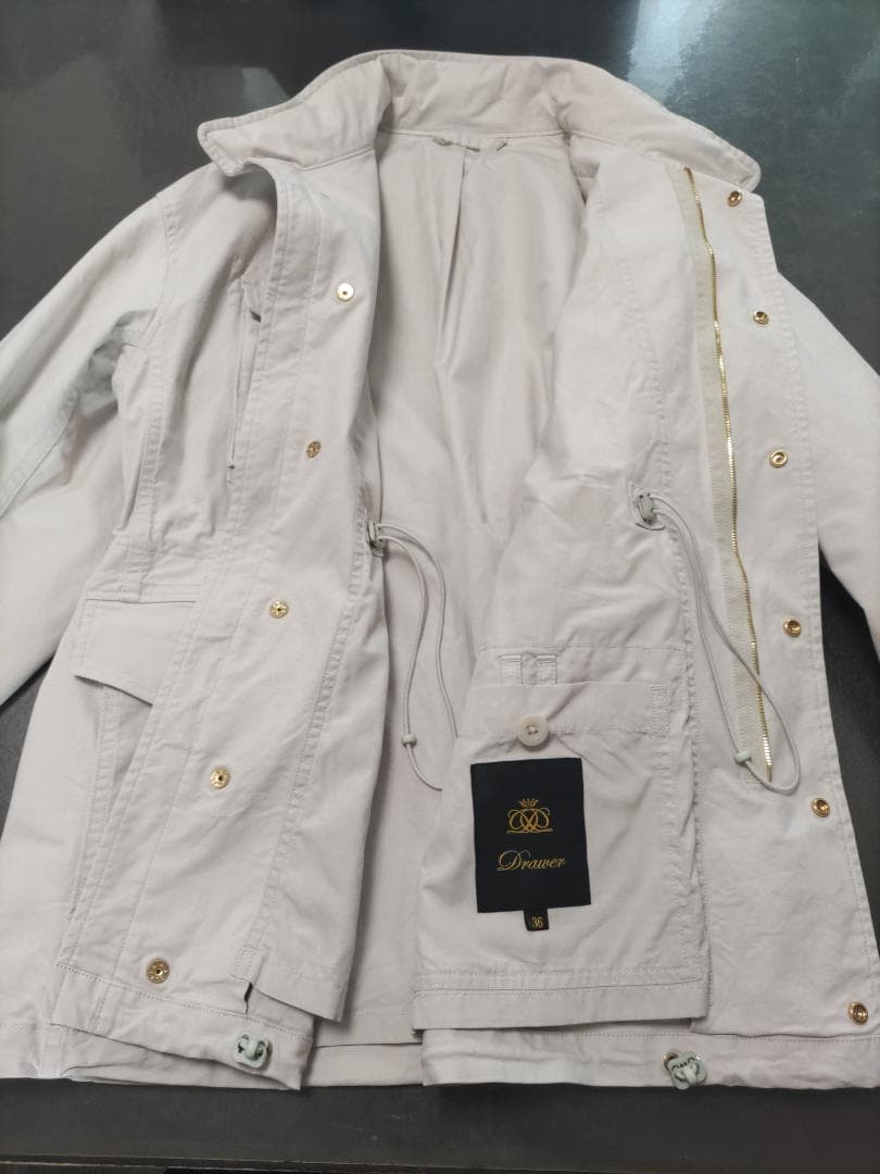 ドゥロワーDRAWER ミリタリーブルゾン３６