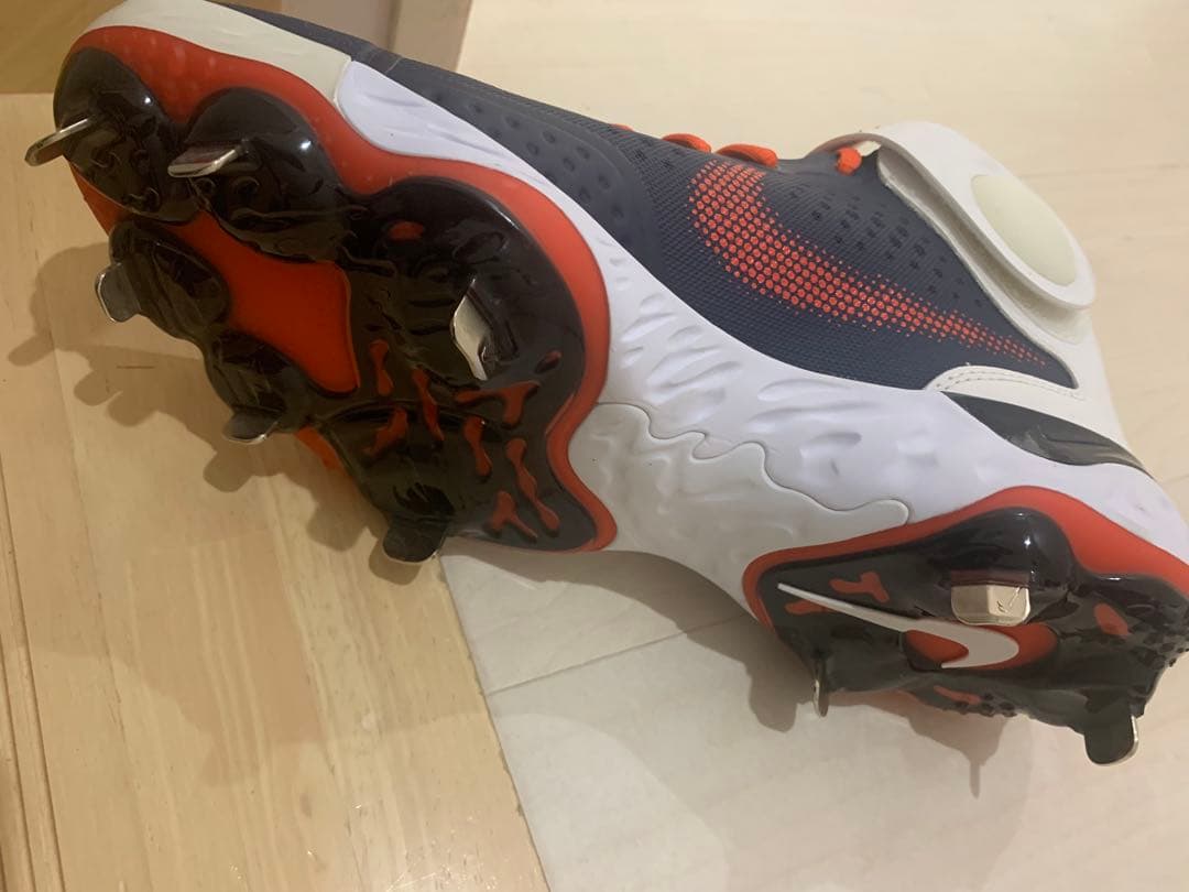 新品未使用★NIKEナイキ★オーダースパイク★27cmUS9金属歯★