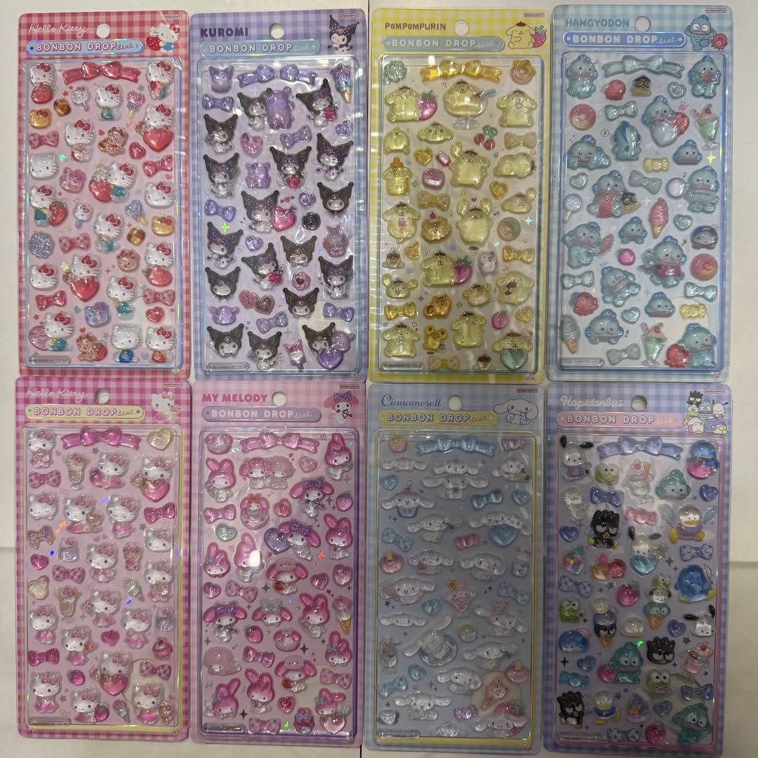 Muguet  サンリオ ボンボンドロップシール 第2弾 8枚