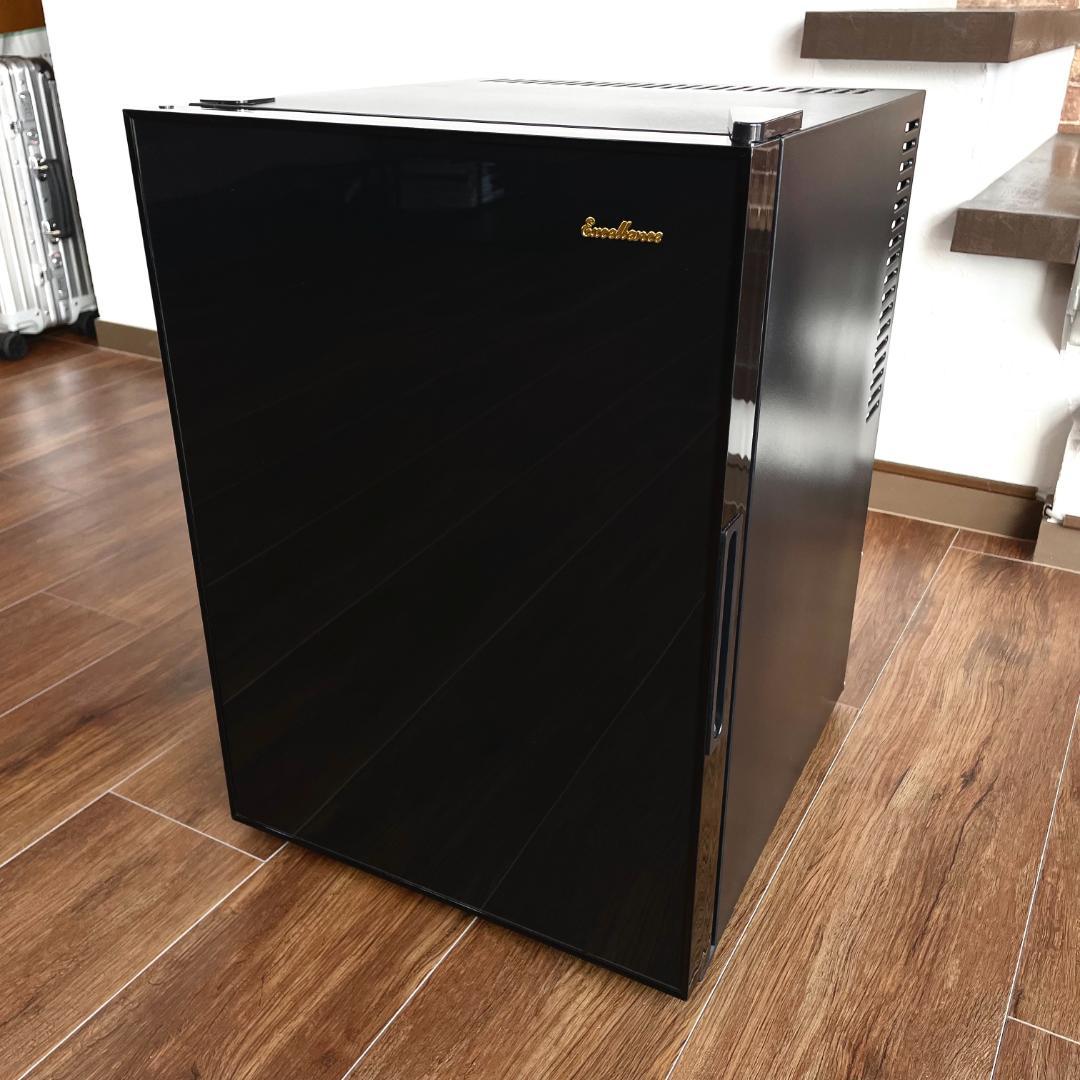 三ツ星貿易冷蔵庫 エクセレンス 40L ブラック ML-40G