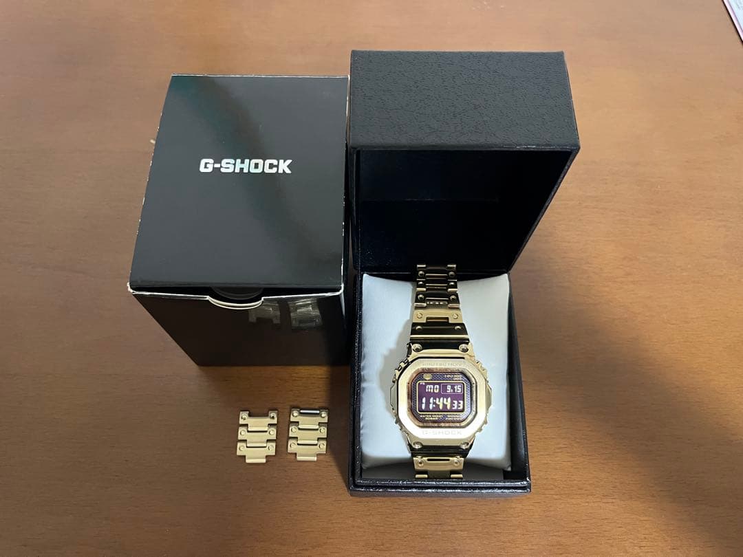 【⭐️値下げ⭐️美品】G-SHOCK GMW-B5000 ゴールド腕時計