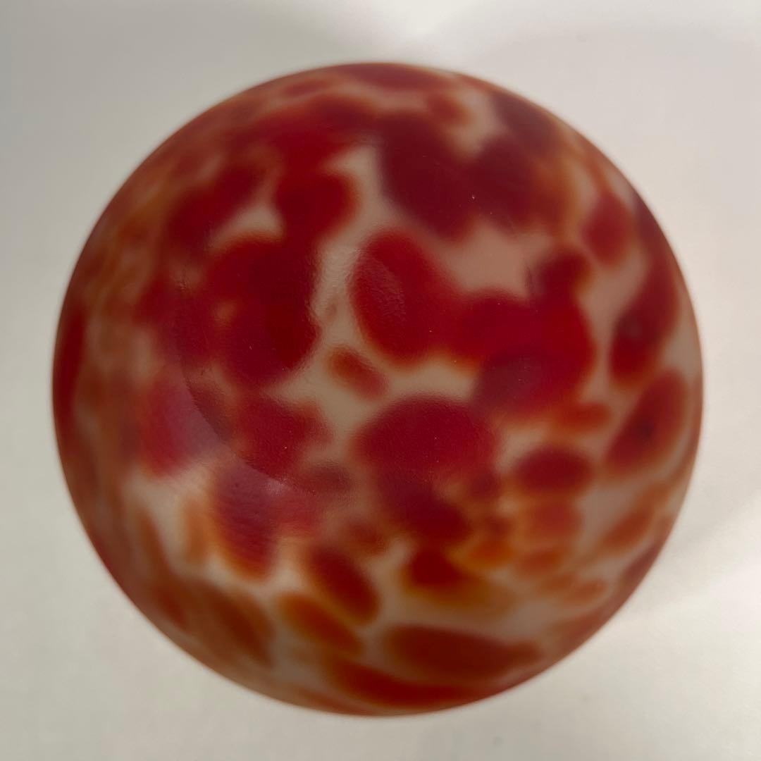 ガラス工芸　藤田喬平　手吹　花瓶　共箱