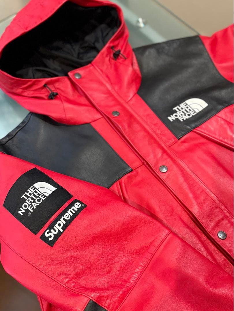 最終価格THE NORTH FACE × Supreme レザーパーカー