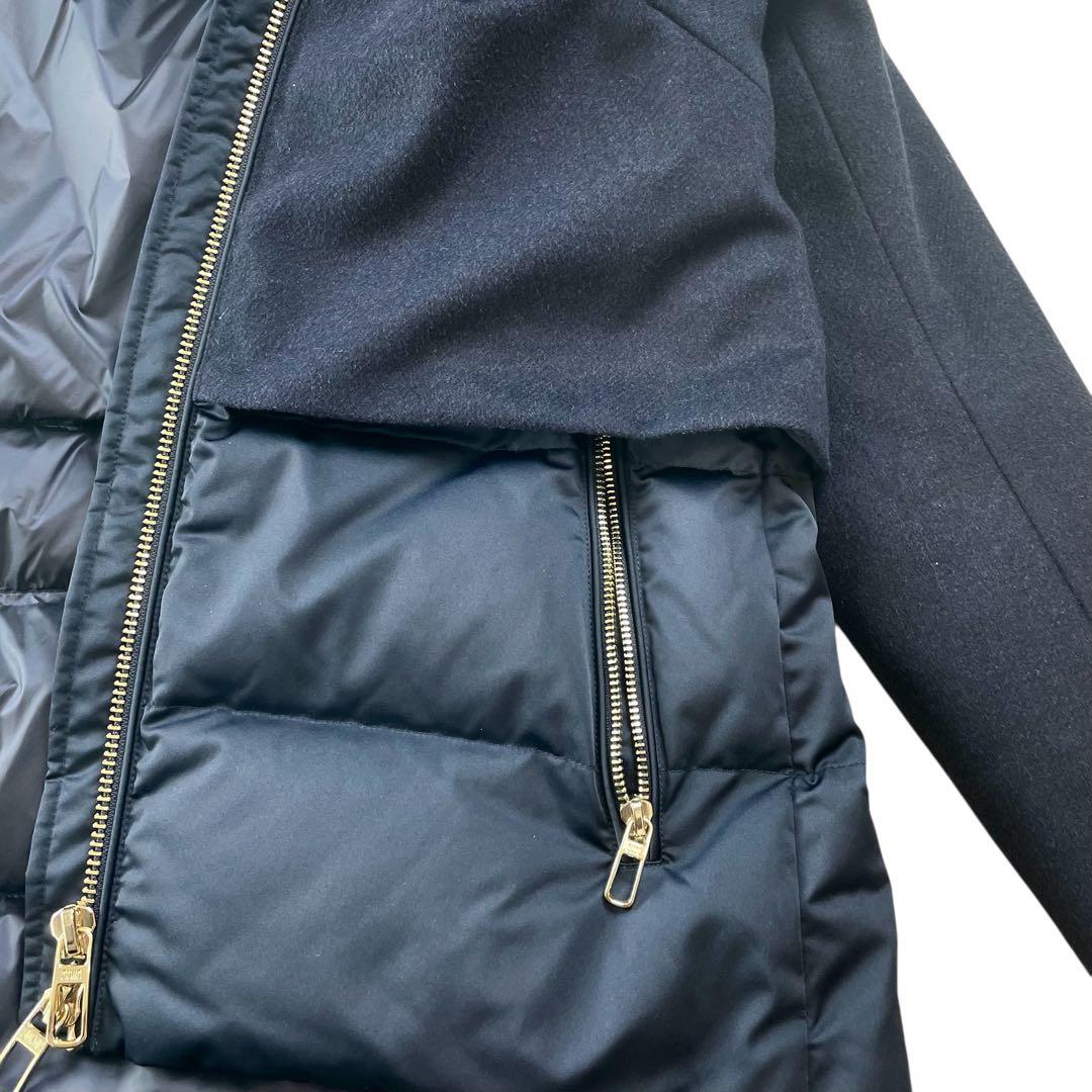 l**様 DUNO デュノ JULIA ジュリア ダウンジャケット ネイビー ウ