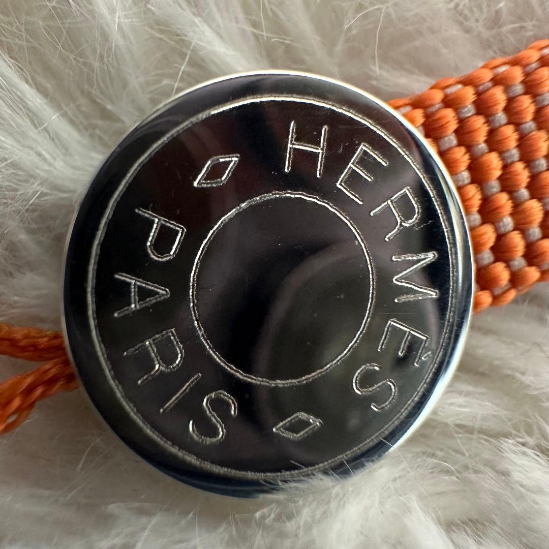 HERMES オレンジ セリエ ストラップ PM