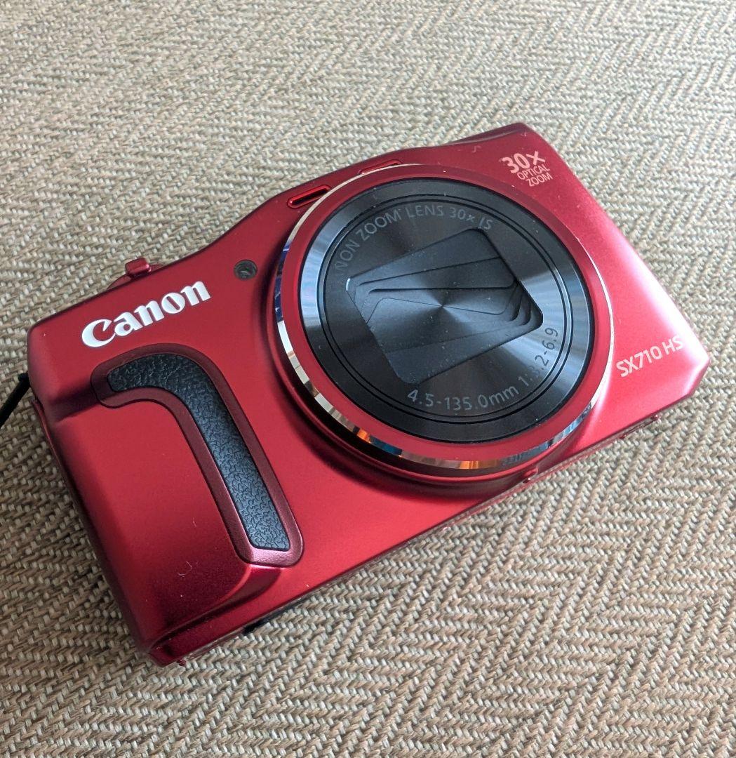 【美品】 Canon PowerShot SX710 HS レッド