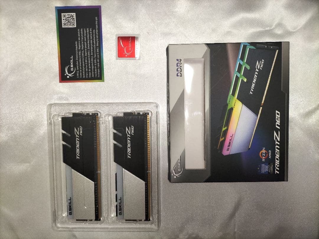 メモリー G.SKILL TRIDENT Z NEO DDR4 8GBx2 3600Mhz