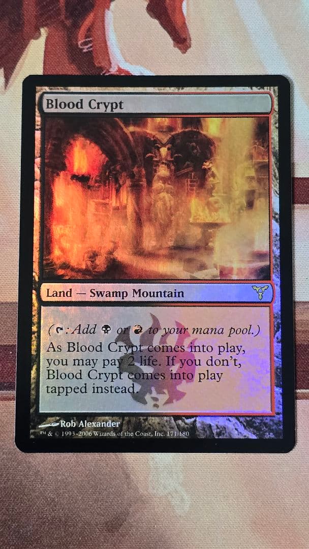 mtg 血の墓所 初版 DIS ディセンション 英語版foil