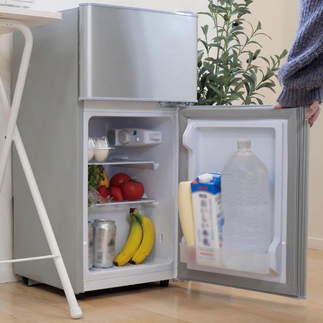 中古美品 冷蔵庫T001 一人暮らし冷凍冷蔵庫 60L　ホワイト