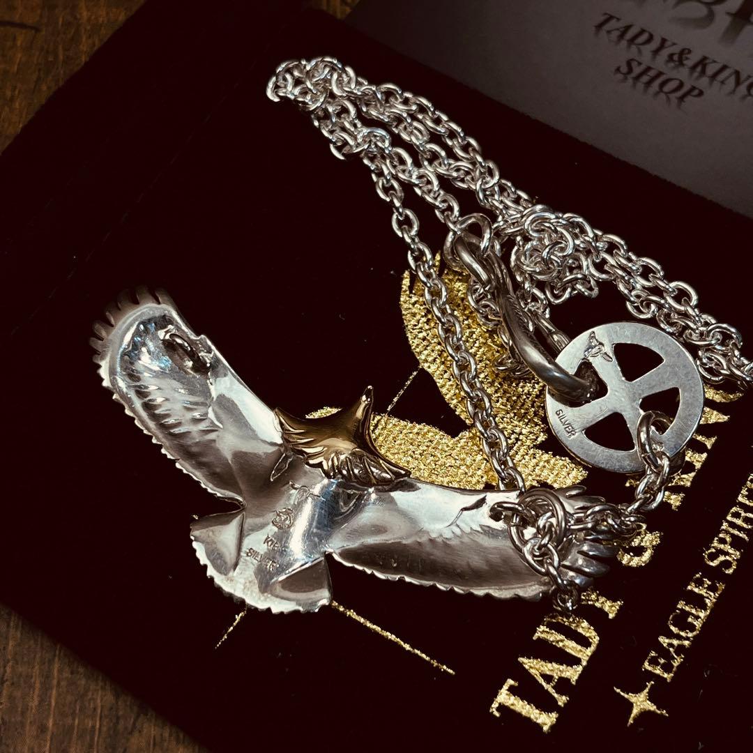 TADY&KING ネックレス カスタム 頭金 中イーグル ゴローズ魂を継承