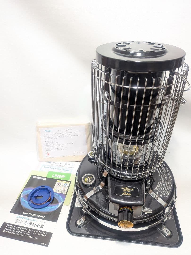 未使用☆アラジン(Aladdin)石油ストーブ ブルーフレーム BF3912-K