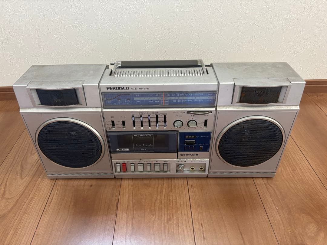日立 HITACHI パディスコ PERDISCO TRK-7700 昭和レトロ