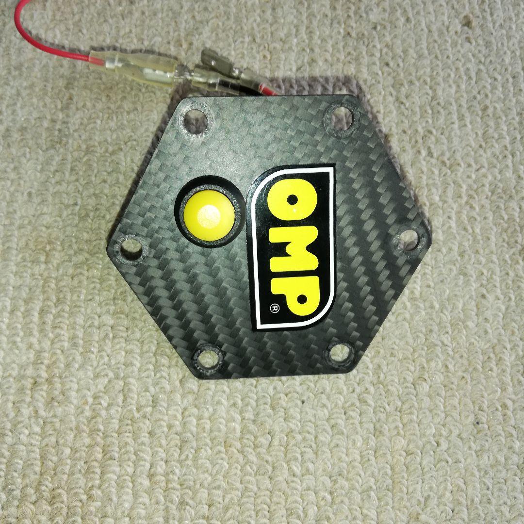 OMP ステアリング 黒 アルミ