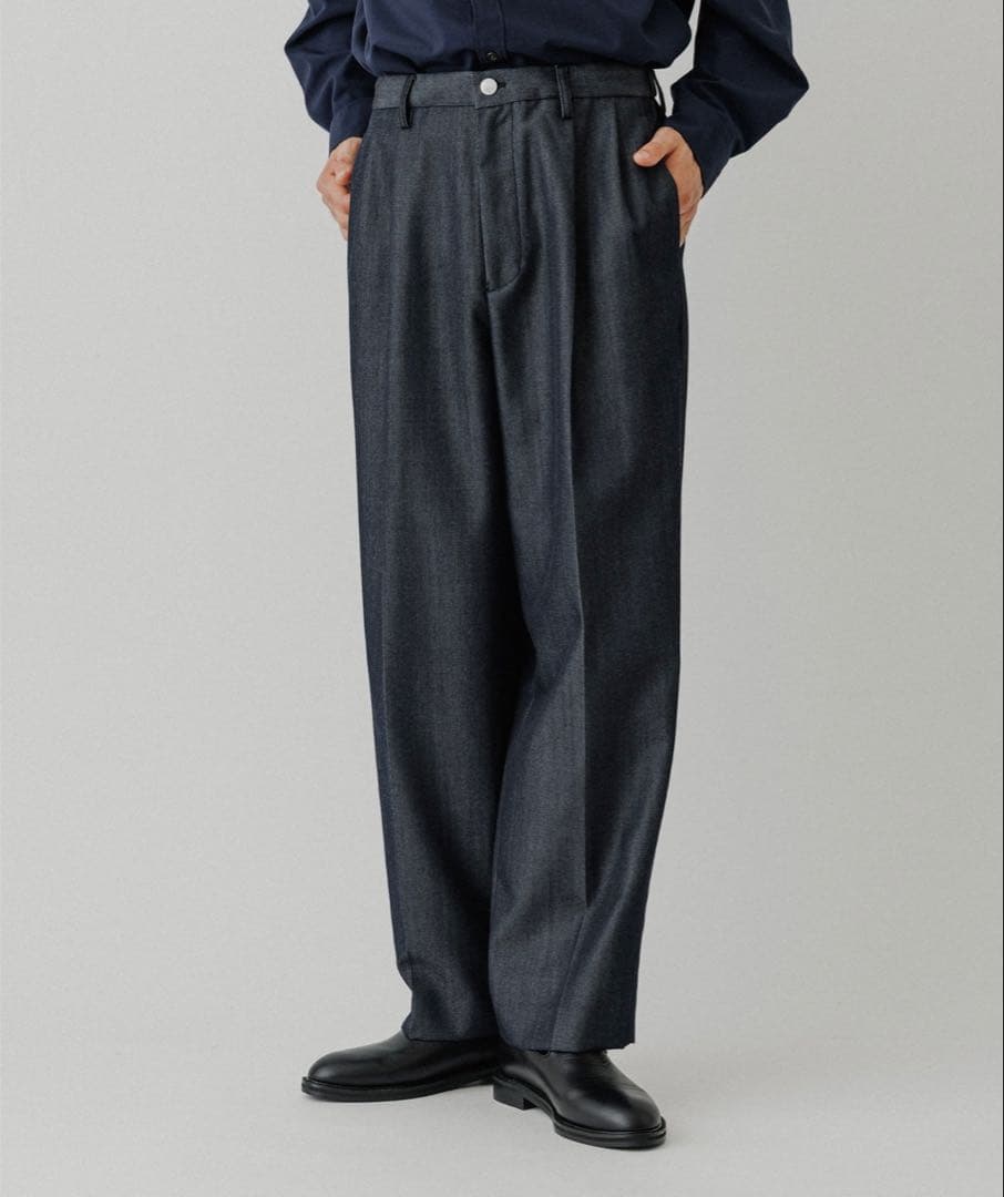 NIKKE ワイド イージー デニム スラックス / ADAM ET ROPE＇