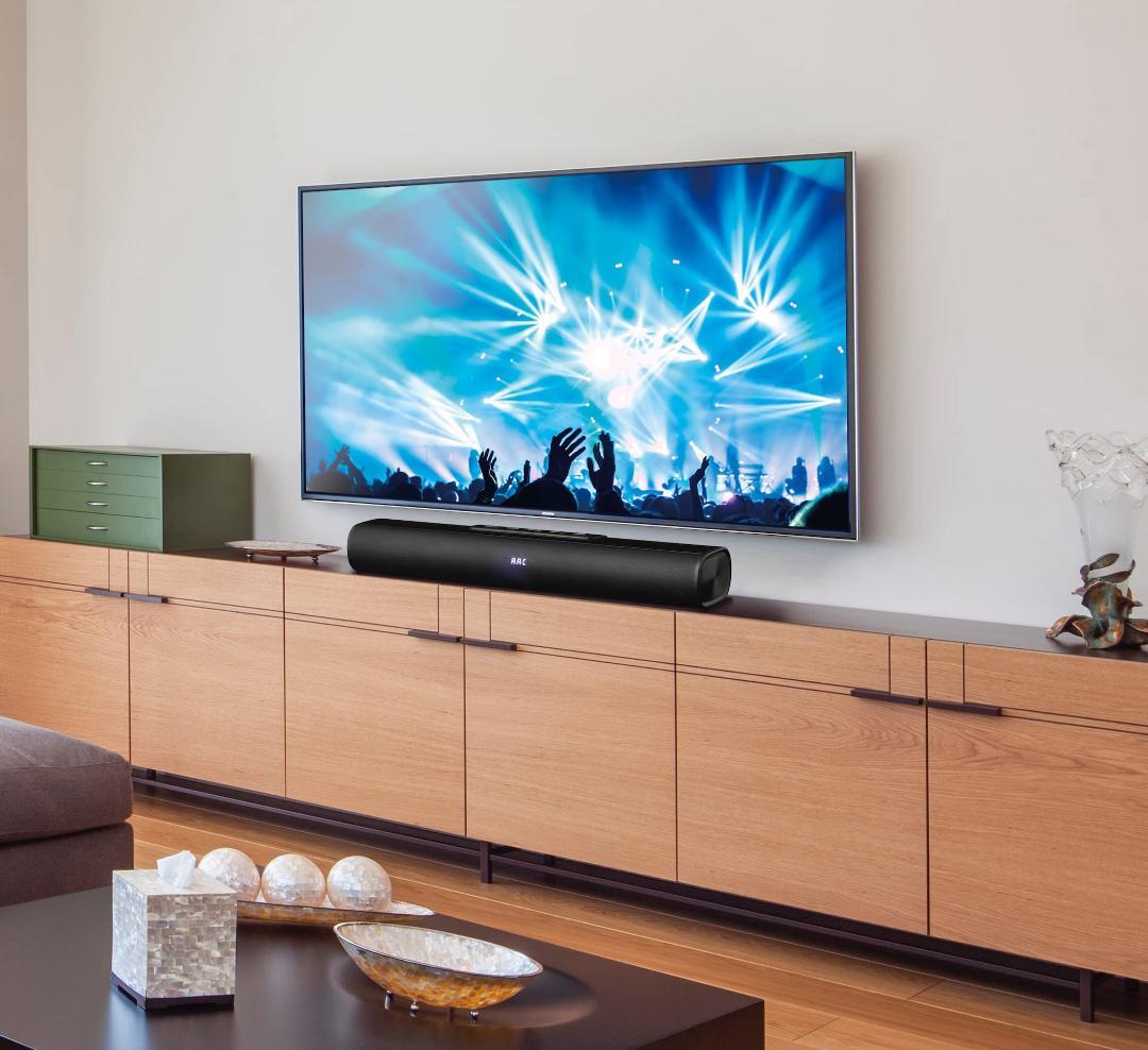 ５通りの接続方法 Bluetooth 5.0 サウンドバー