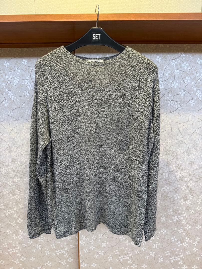 AURALEE オーラリー ニットAIRY SILK WOOL KNIT