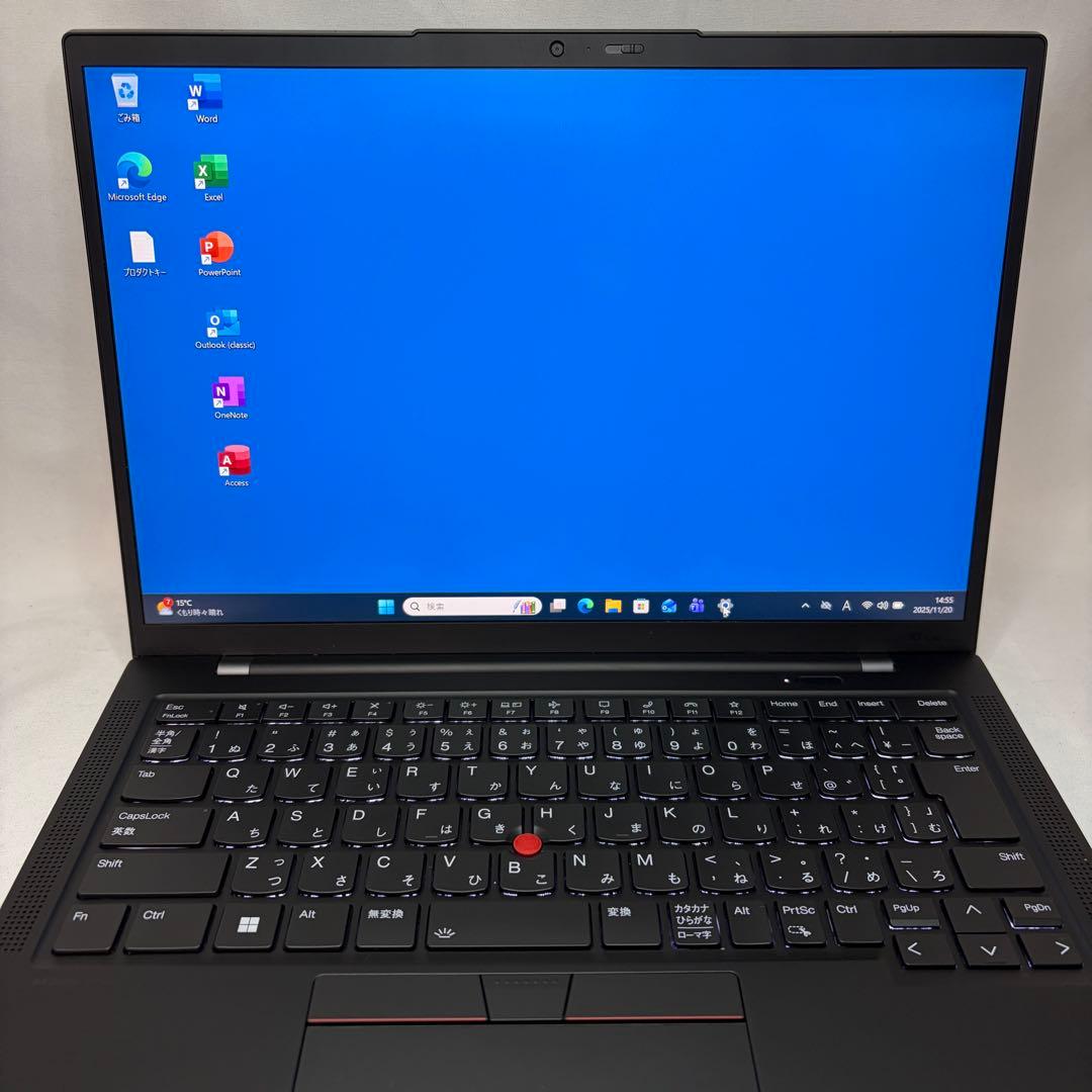 美品 ThinkPad X1 Carbon Gen10 i5 16GB オフィス